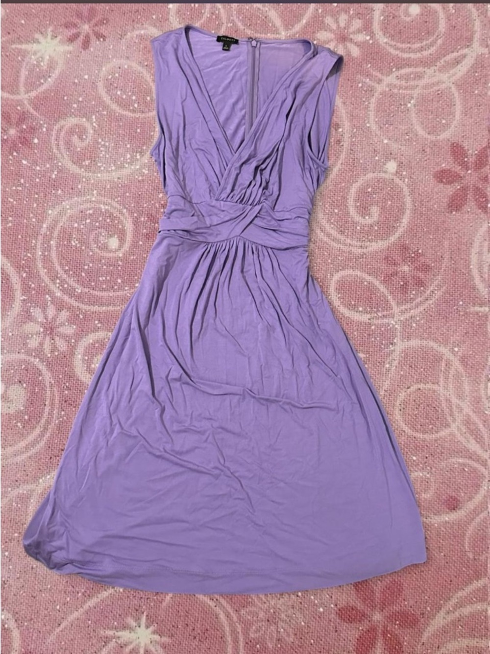 Talbots purple dress